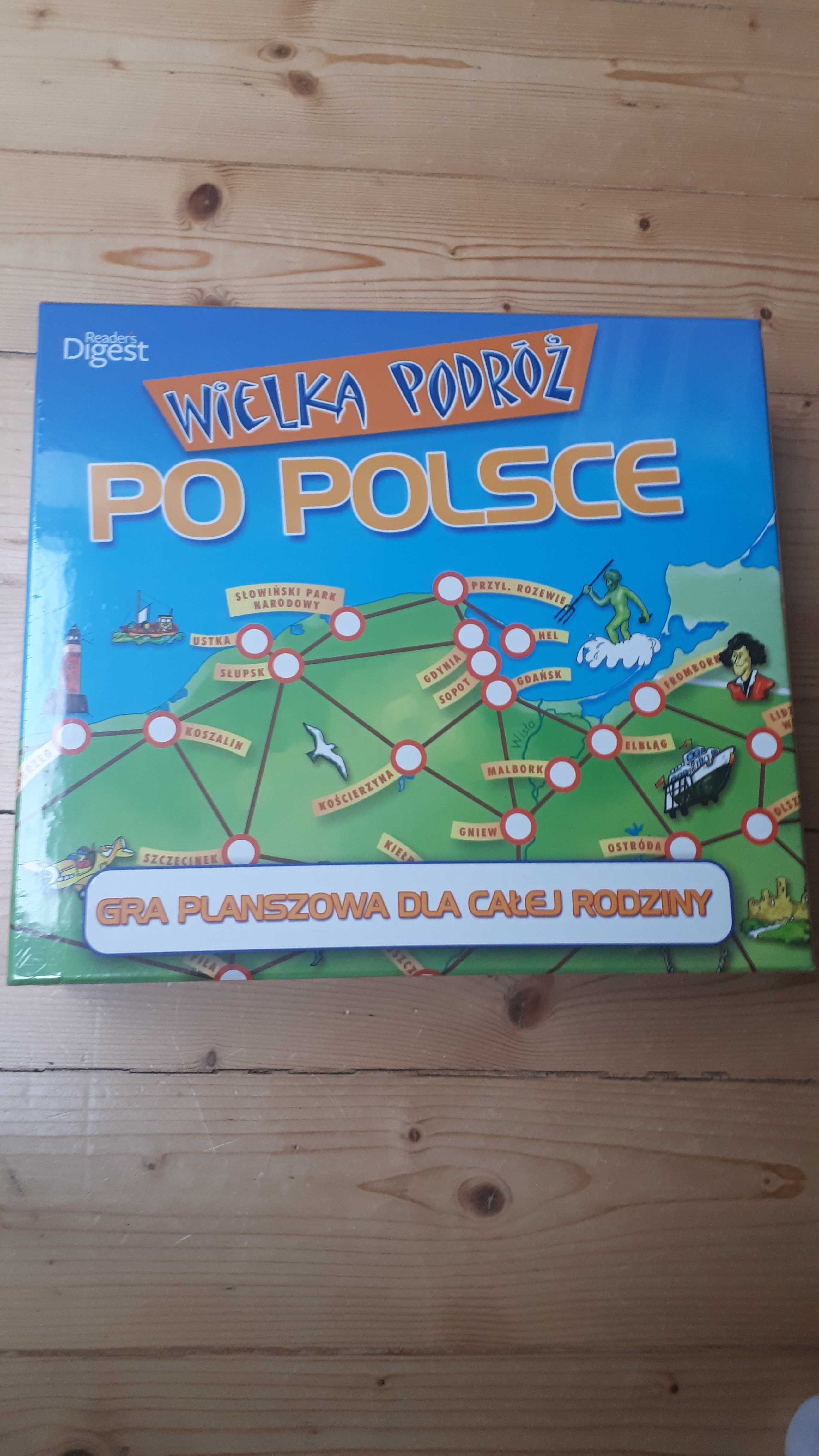 Gra Planszowa Wielka podróż po Polsce