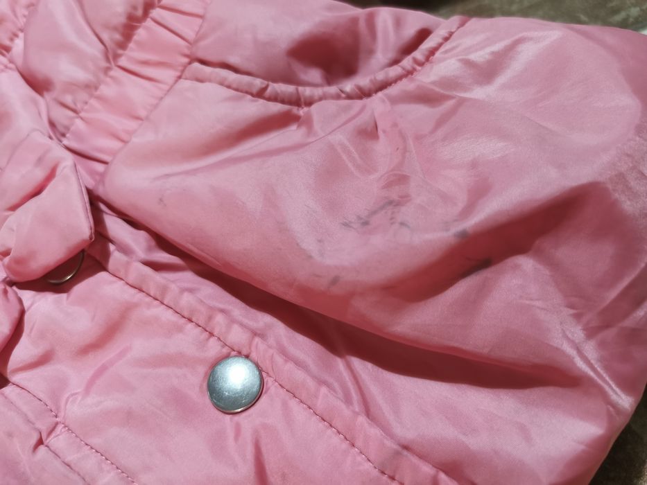 Kurtka zimowa dla dziewczynki dziewczęca 92