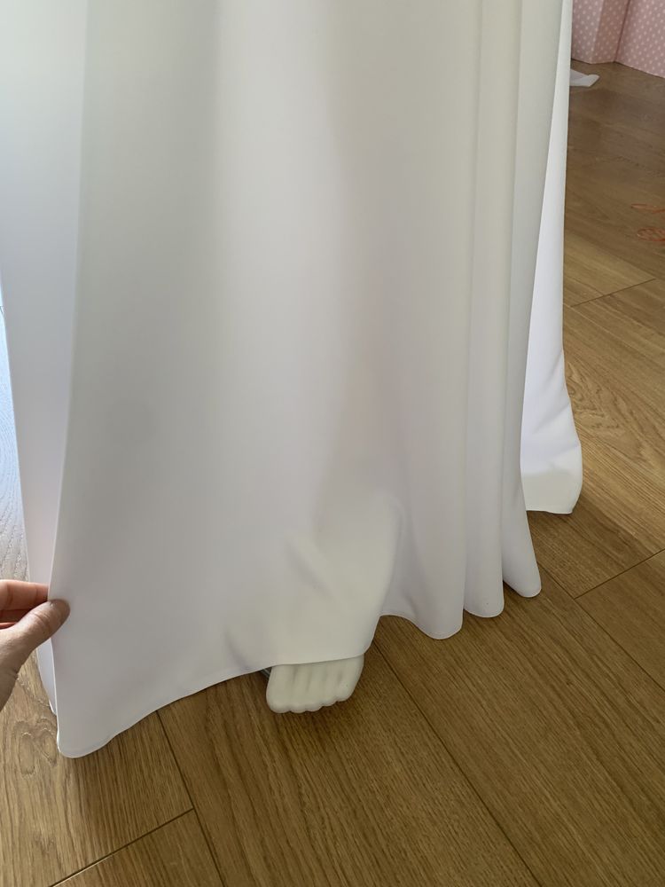Sukienka komunijna z hostia NOWA rozm. 140 cm