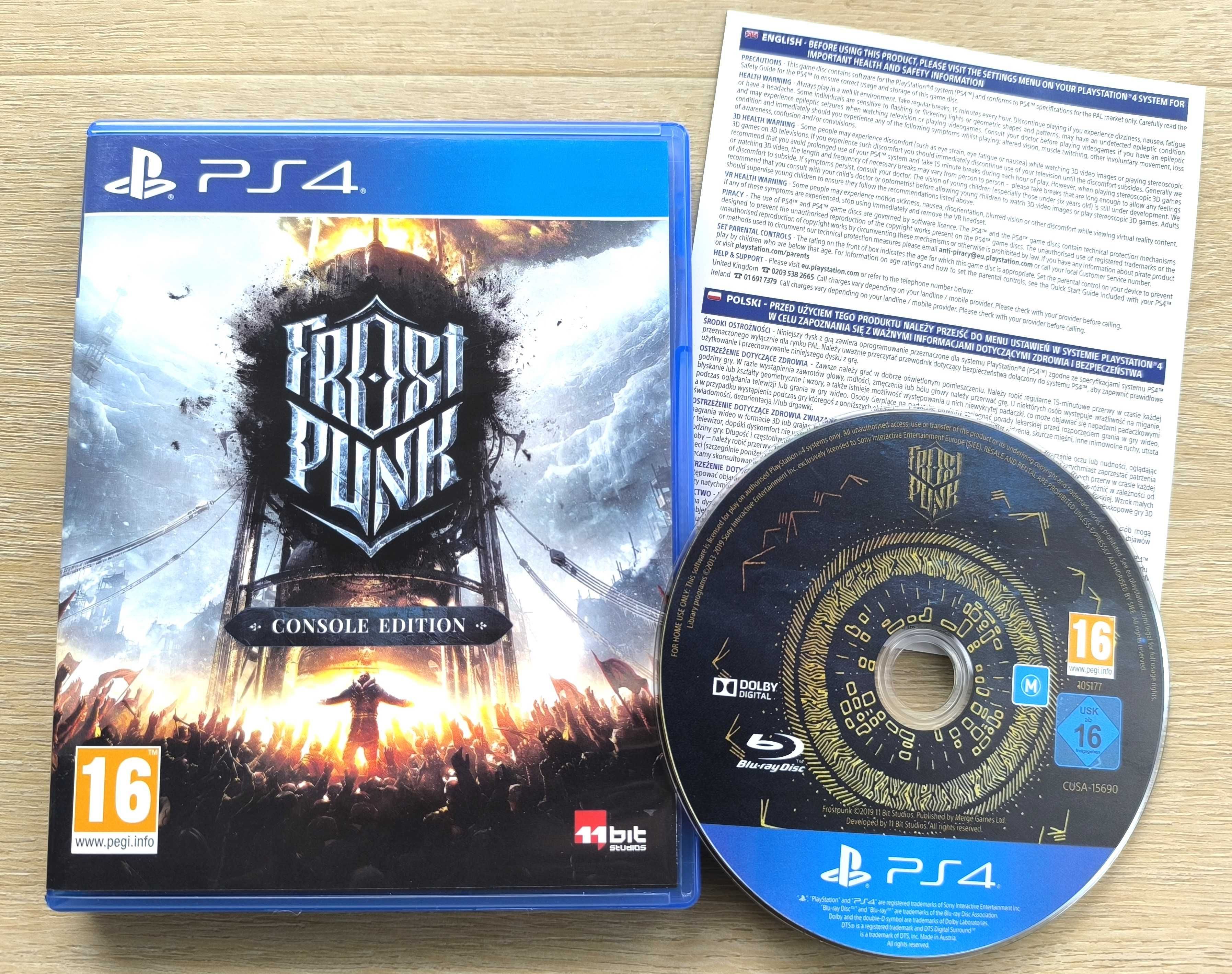 Frostpunk Console Edition [PS4] [PS5] (POLSKA WERSJA) - IDEALNA!