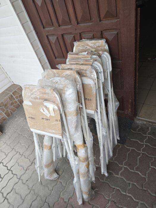 Krzesło/Taboret/Hoker biały Franklin IKEA Nowy