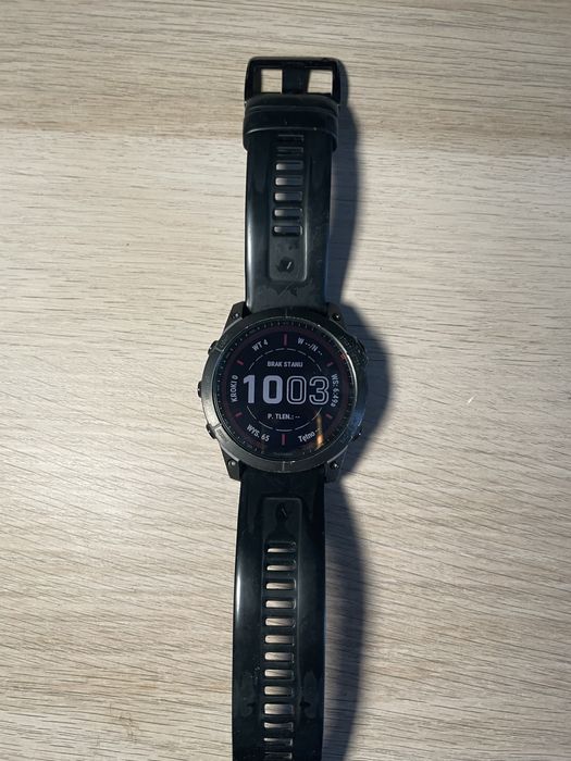Garmin Fenix 7X Sapphire Solar Carbon Grey Titanium