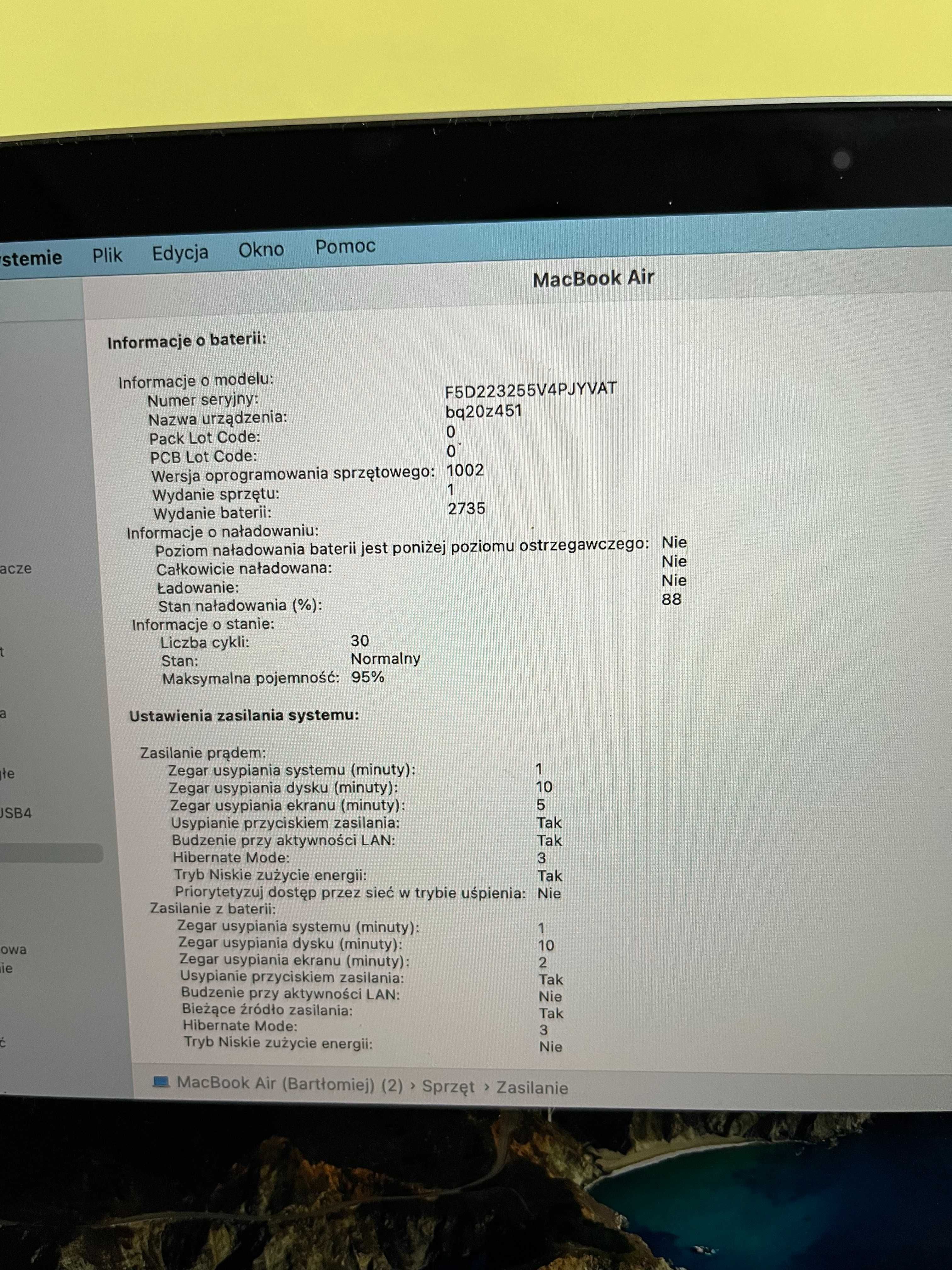MacBook Air M1 16GB/256GB