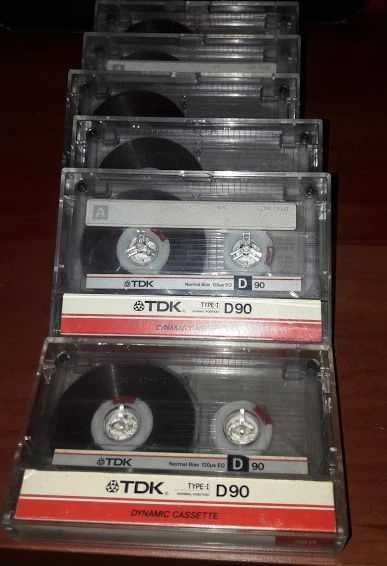 Касети  TDK-D90. Японія.