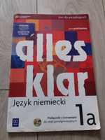 alles klar 1a język niemiecki książka podręcznik