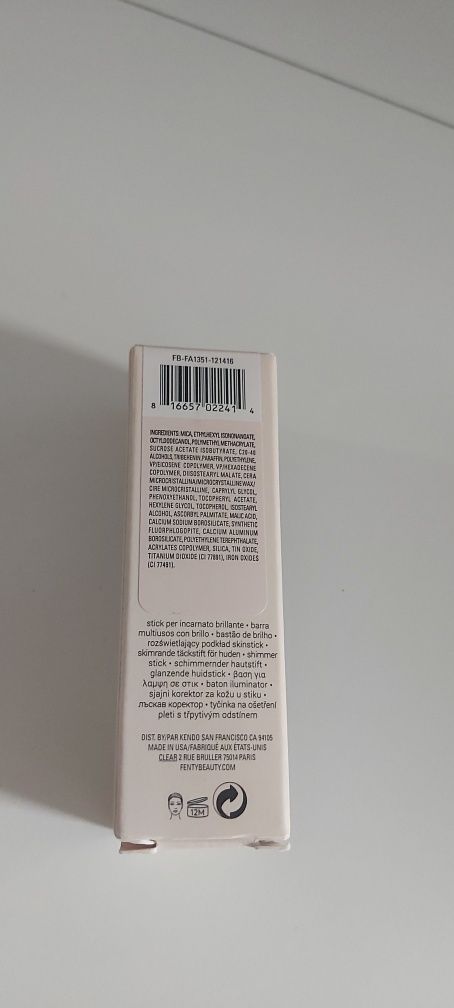 Fenty Beauty rozświetlacz w sztyfcie blonde