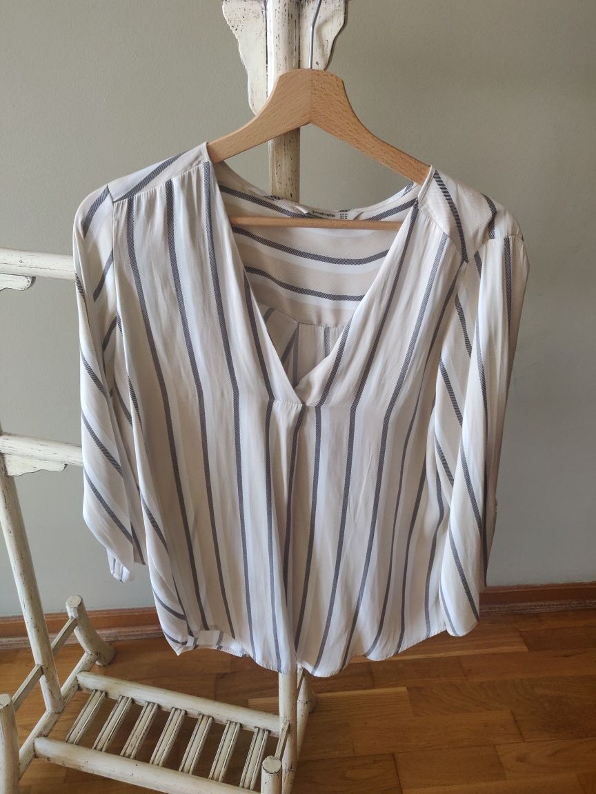 Blusa Bege Stradivarius