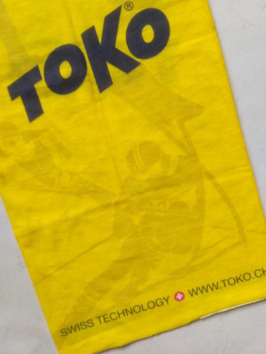 Баф TOKO yellow балаклава buff підшоломник шарф