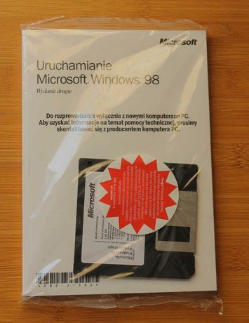 Windows 98 SE komplet nowy