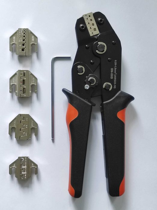 Кримпер Lion Rage, YEFYM, обжимка MC4, матриці SN-58B SN-2546B, 03H