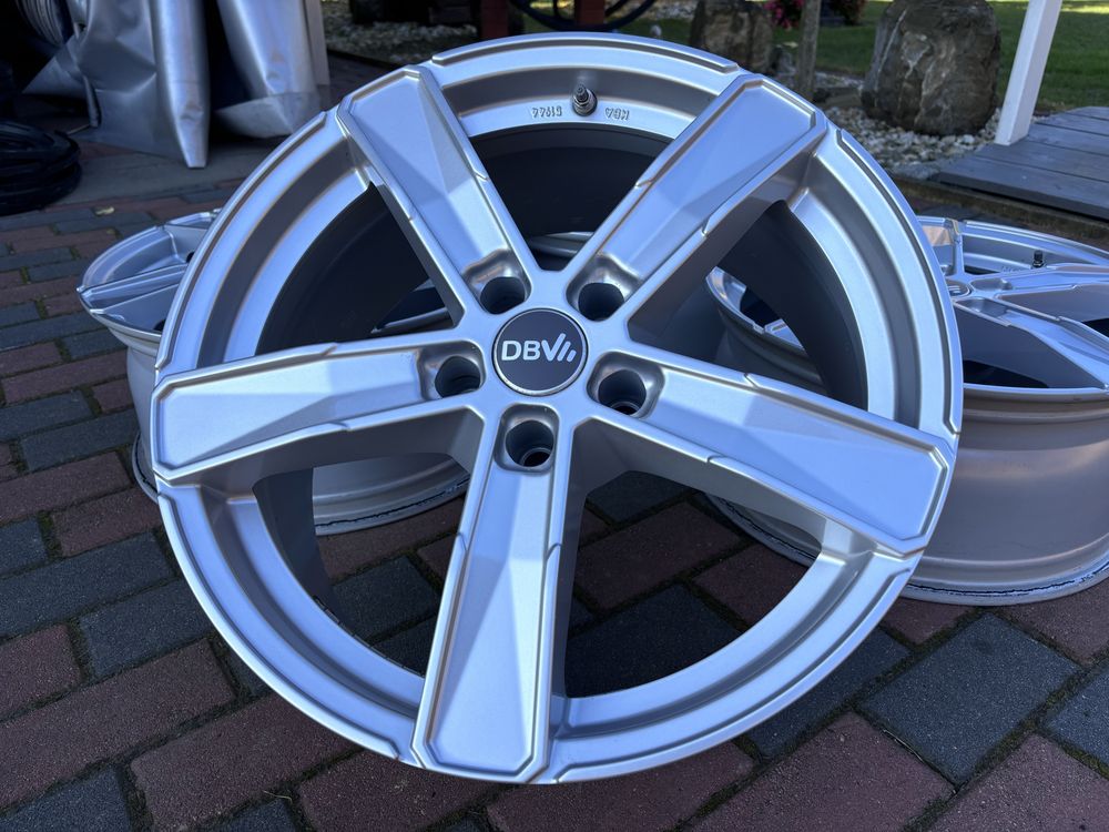 Felgi DBV 5x112 8Jx18 ET30 czujniki VW Seat Skoda Audi Mercedes