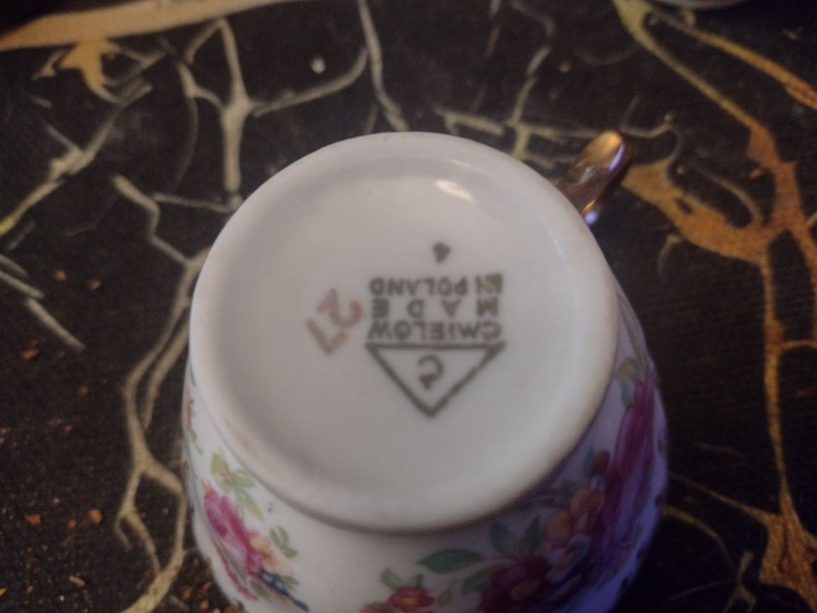 Filiżanki porcelana lata 70 sztuk 3