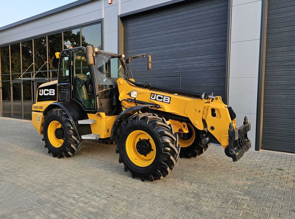 JCB TM 310 S AGRI FULL OPCJA Klima 145kM 40km/h Ładowarka Przegubowa