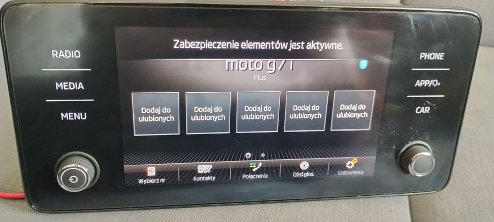 Radio samochodowe Skoda Rapid ,Scala,Kamiq