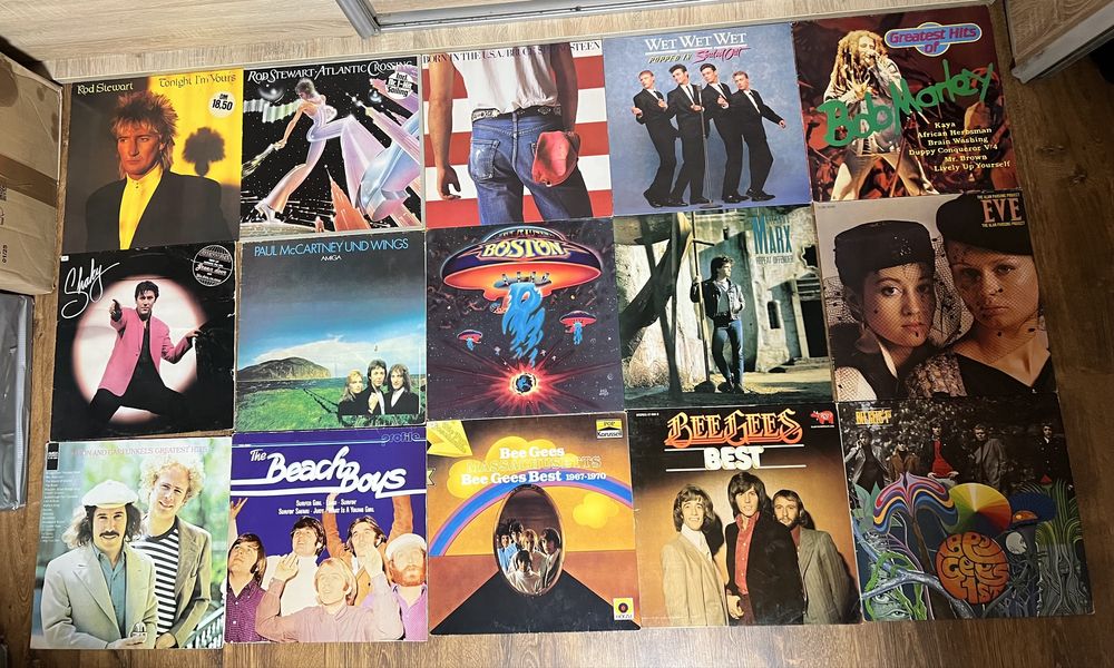 Pakiet 220 winyli Rock Dance Italo Disco Pop Break