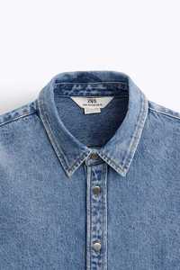 Nowa koszula jeans Zara XL vintage dzins kurtka koszulowa