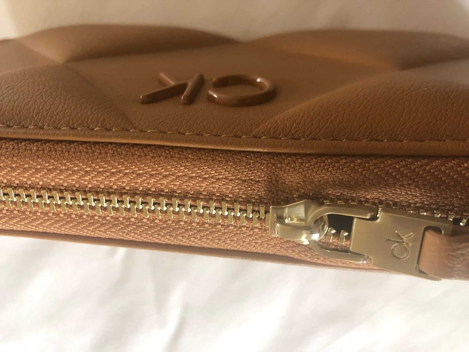 Carteira Castanho claro, Calvin Klein, Nova