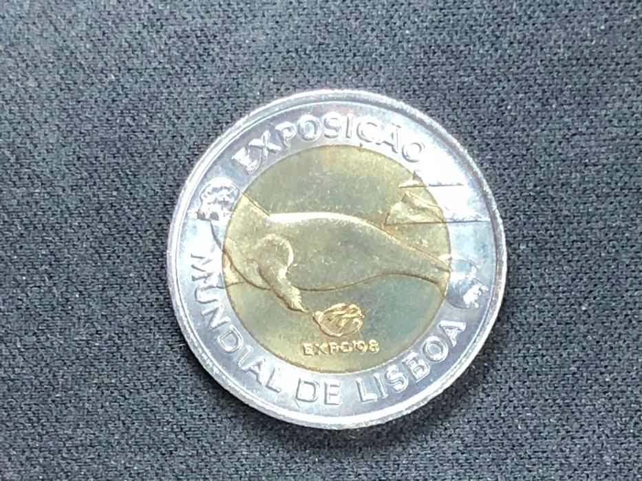 100 Escudos 1997 Bi-metálica Exposição Mundial de Lisboa