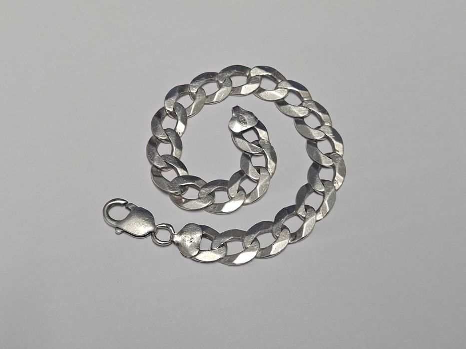 Srebrna Bransoletka PANCERKA 32,19g