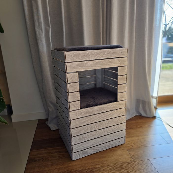 wieża domek legowisko dla kota villa comfy