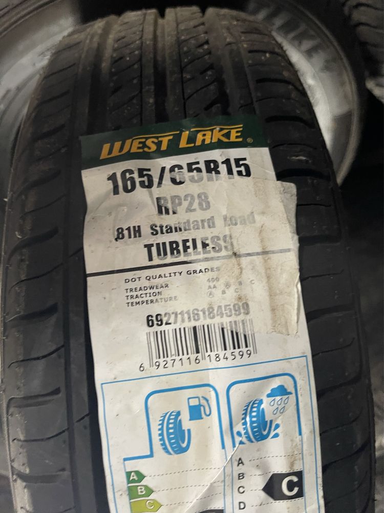 Opony letnie 165/65R15 West Lake.