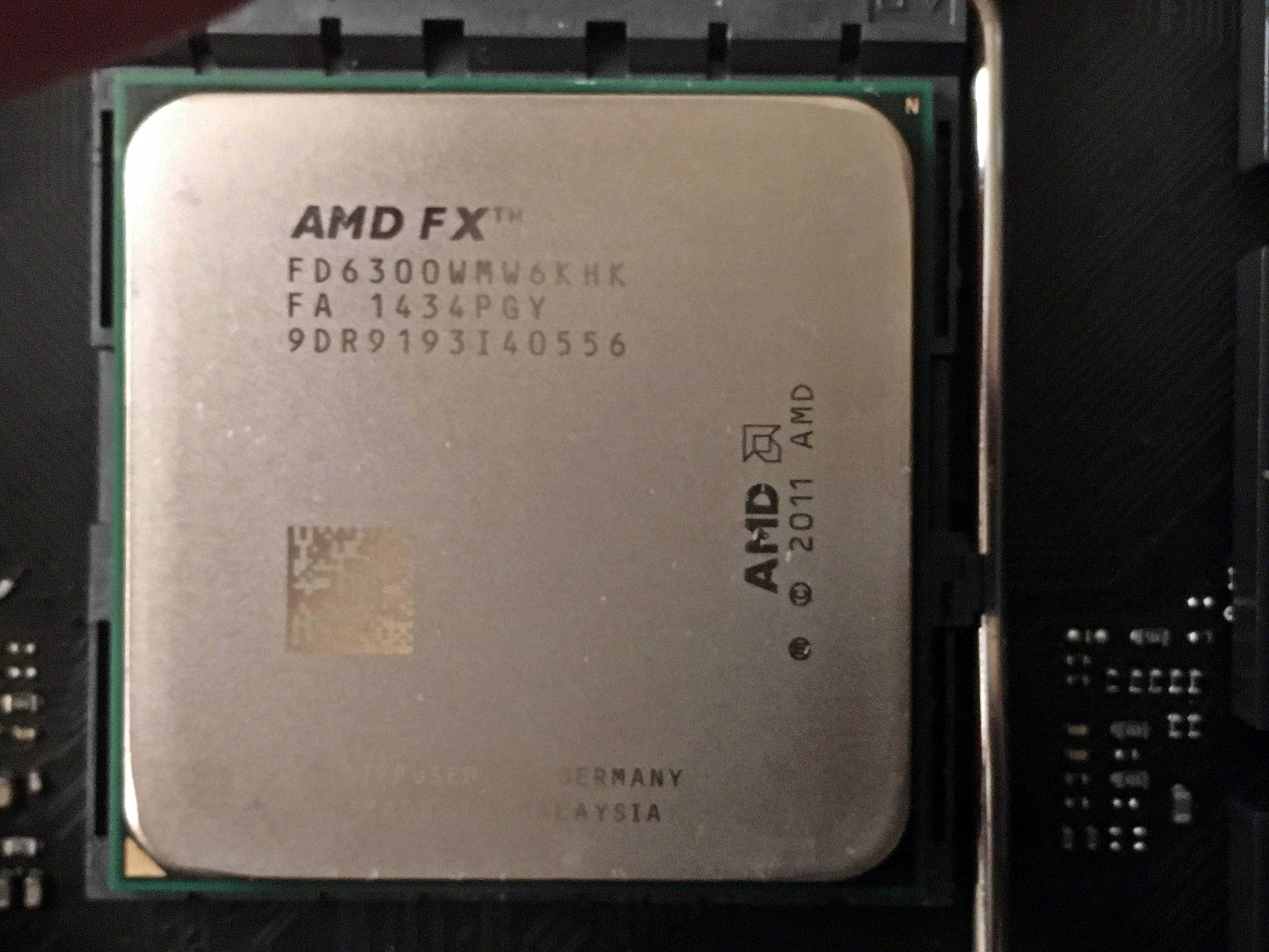 AMD FX-6300 (6Cores) MSI 970 Gaming (MS-7693) avariada