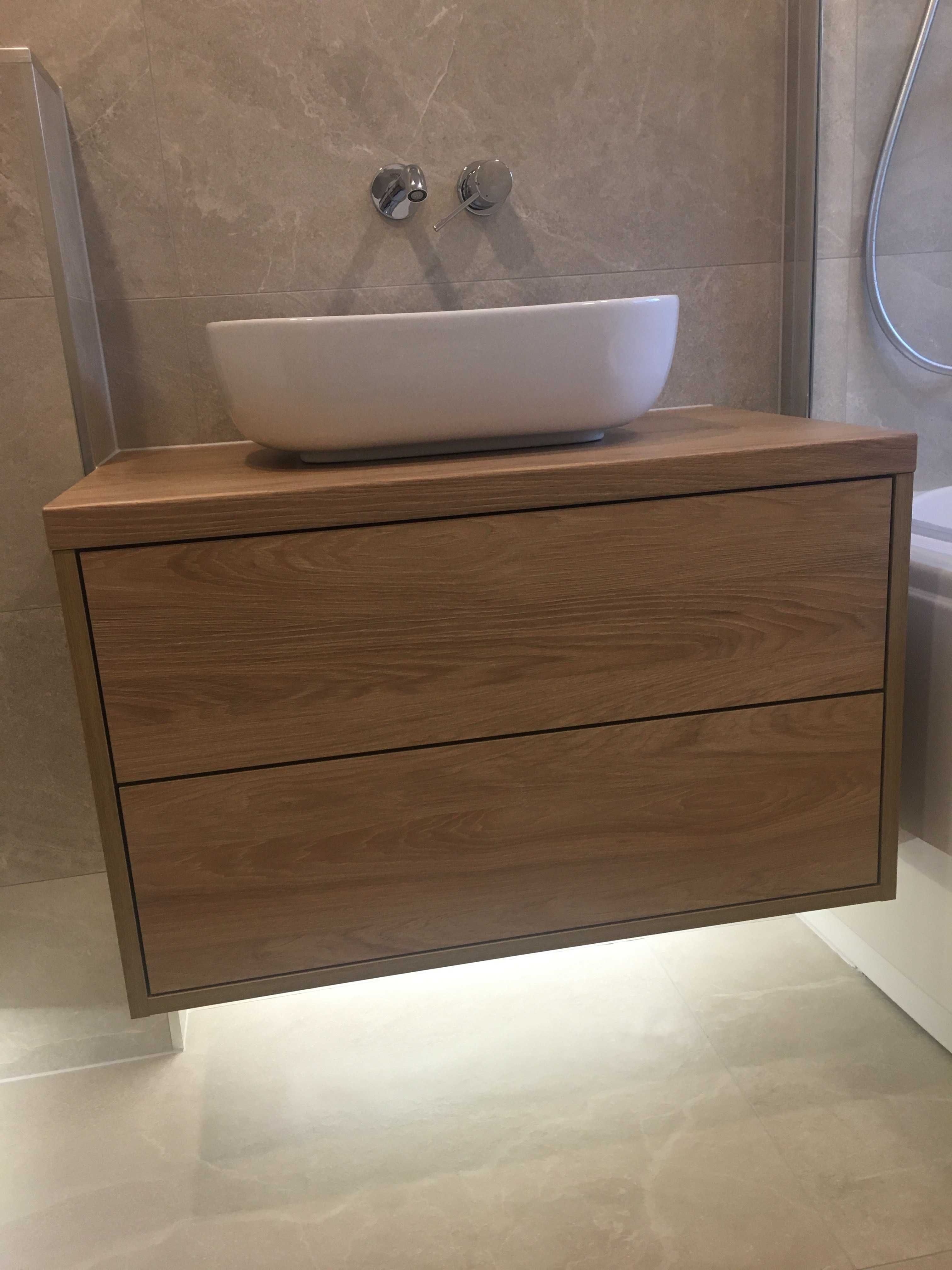 Szafka pod umywalkę - BLUM - 80 cm - meble łazienkowe