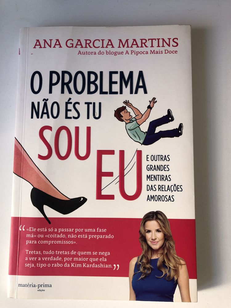 Livro “O problema não és tu sou eu” de Ana Garcia Martins