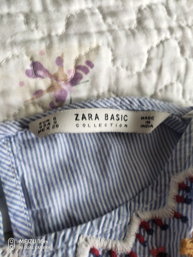 Платье с вышивкой Zara, EVR 8, S