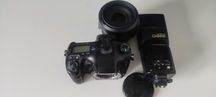 Sony Alpha Alfa A77 Sony 16-50 SSM Lampa błyskowa Nissin