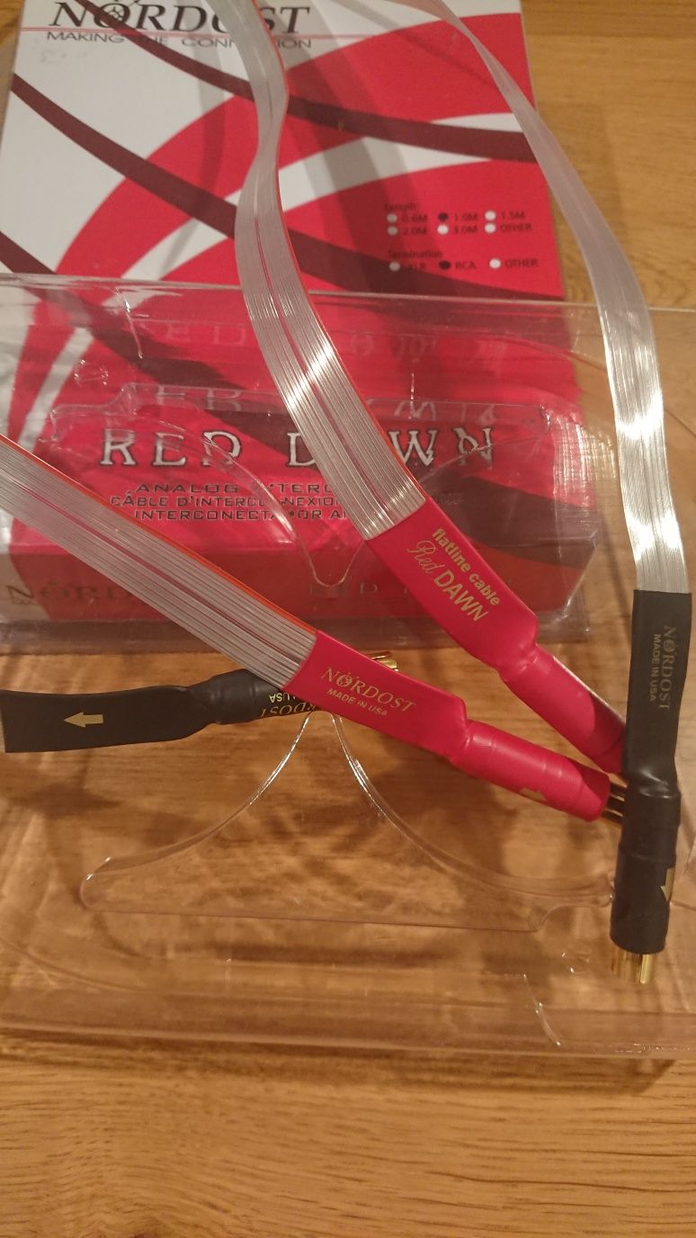 Nordost Red Dawn 2 x 1.0m interkonekt RCA