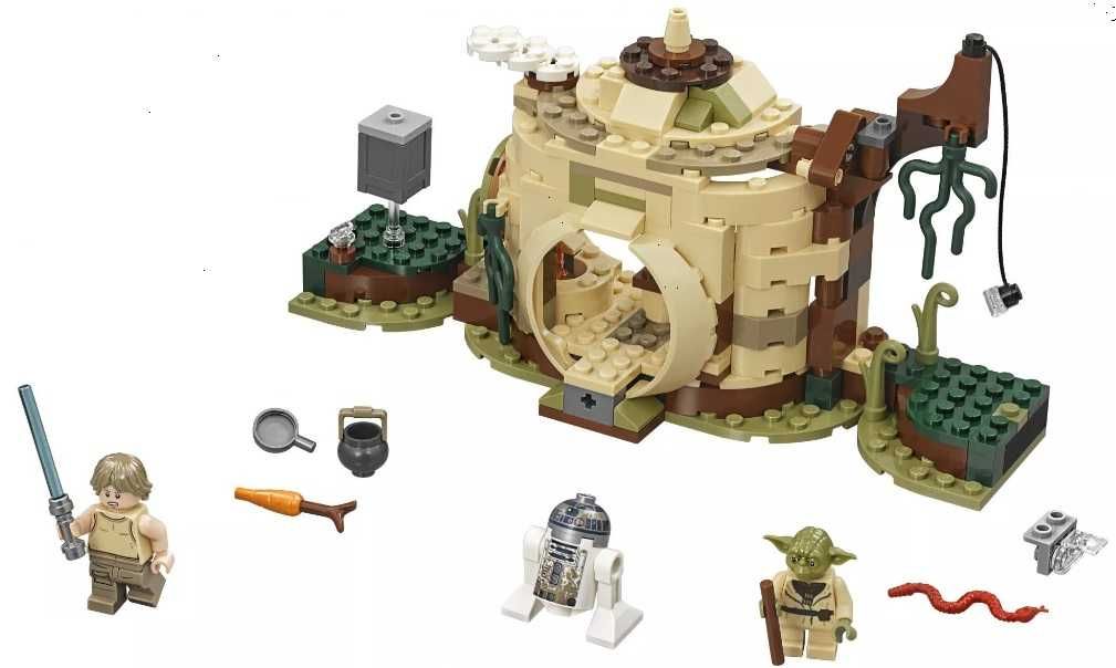NOWE! Lego Star Wars 75208 - Chatka Yody / Yoda's Hut