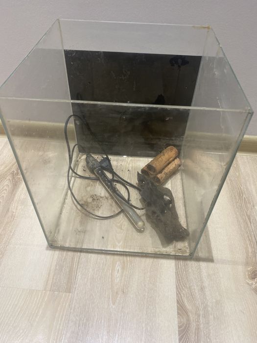 Kostka akwarium korzeń grzałka krewetkarium