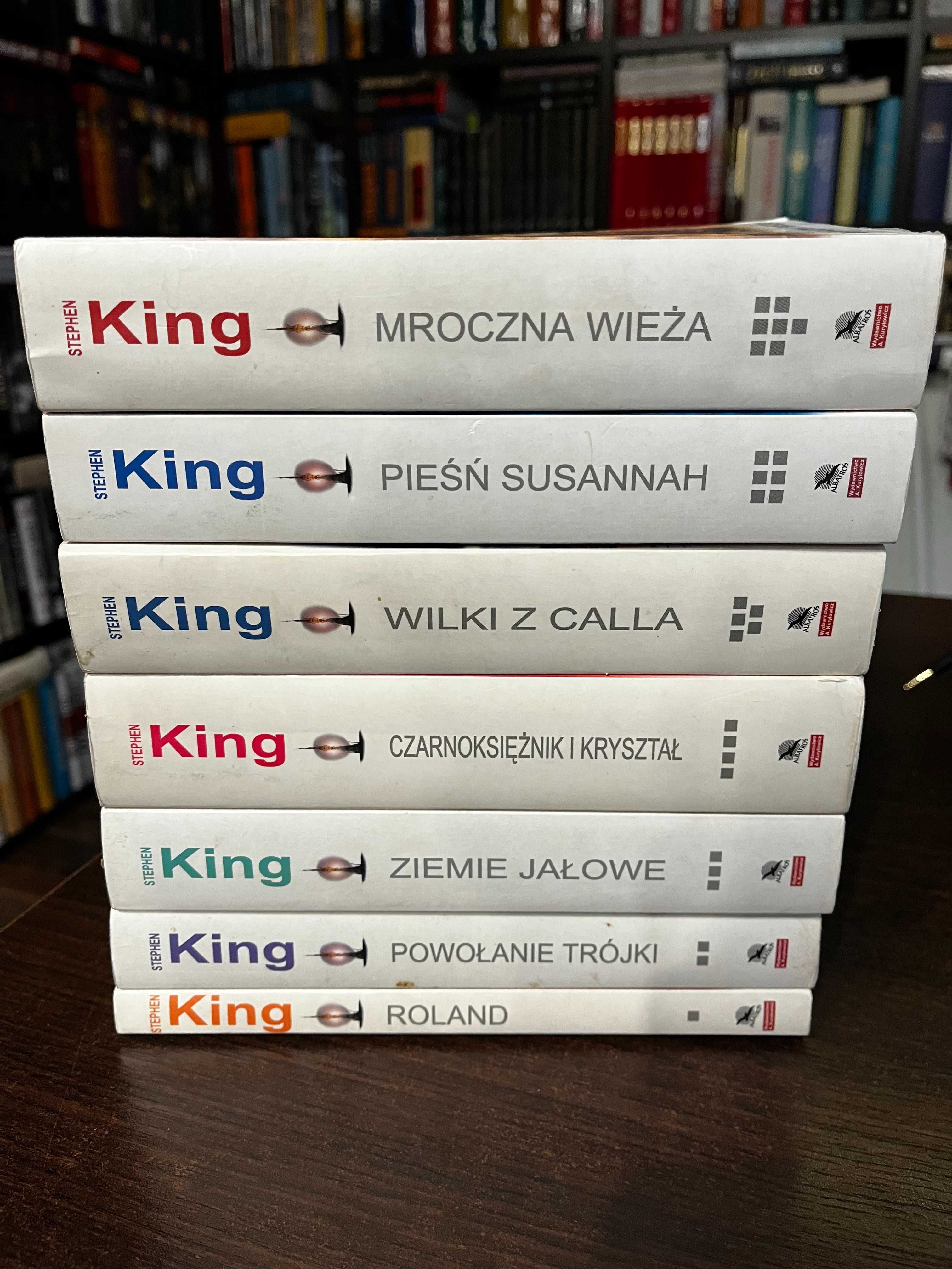 Stephen King - Mroczna Wieża, tom 1-7