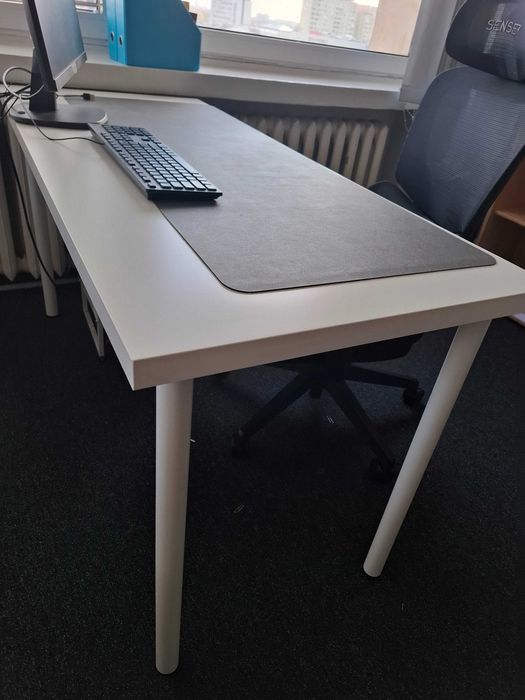 Biurko IKEA 140X60 białe używane