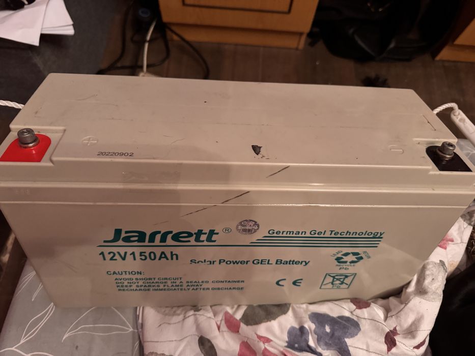 Гелевий акамулятор jarrett 150ah 12v