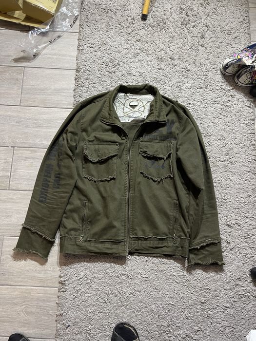 Вінтажна військова куртка dolce & gabbana