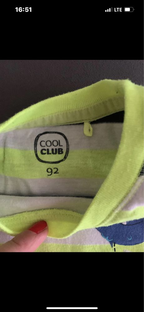 Smyk Cool Club bluzka bokserka r. 92