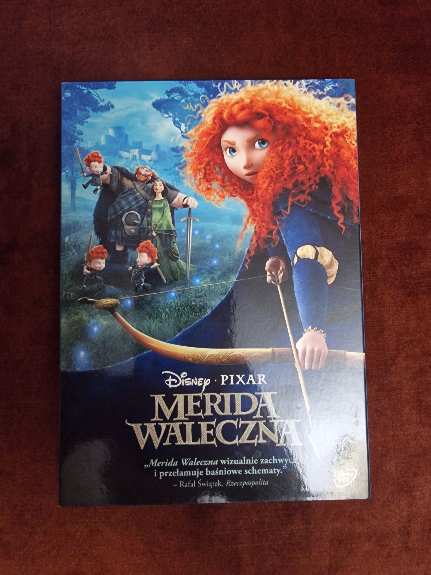 Merida waleczna płyta DVD Disney Pixar