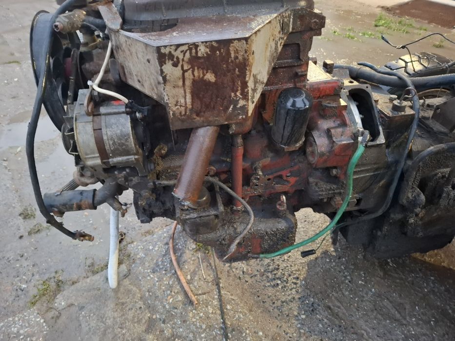 Wózek widłowy ciągnik fiat utb 3cyl diesel gaz lpg parownik