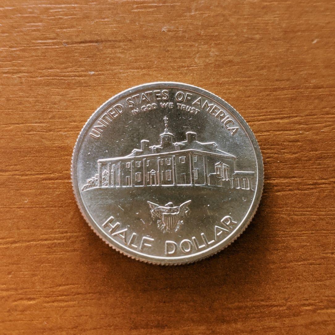 George Washington Commemorate/ Коллекционная монета США