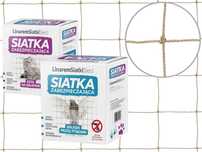 Siatka na balkon dla kota na gołębie 50x50mm Zestaw bez wiercenia 6x3m