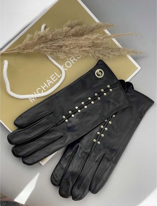 Michael Kors шкіряні перчатки оригінальні розмір L
