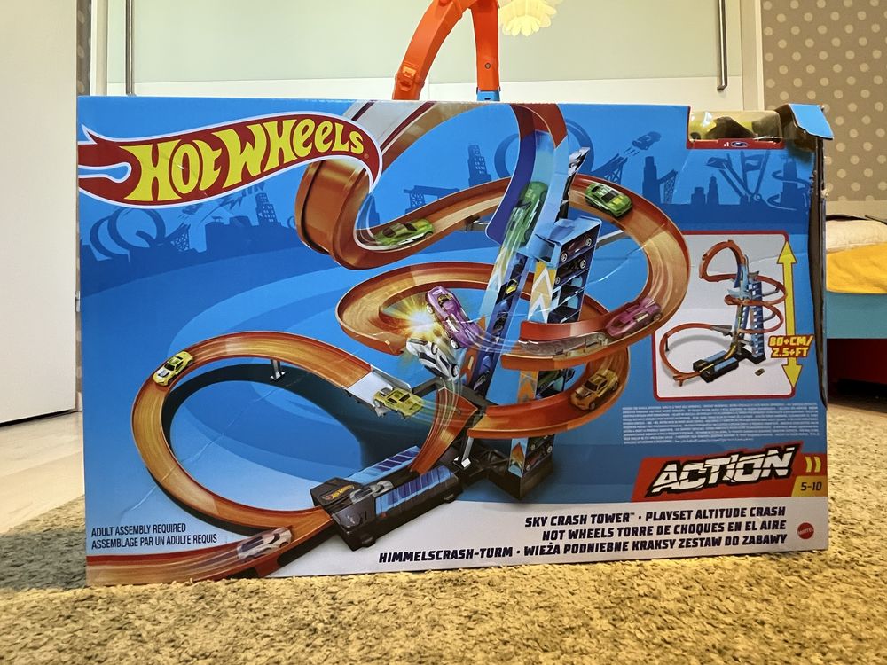 Tor Hot wheels - Podniebne Kraksy GWT39