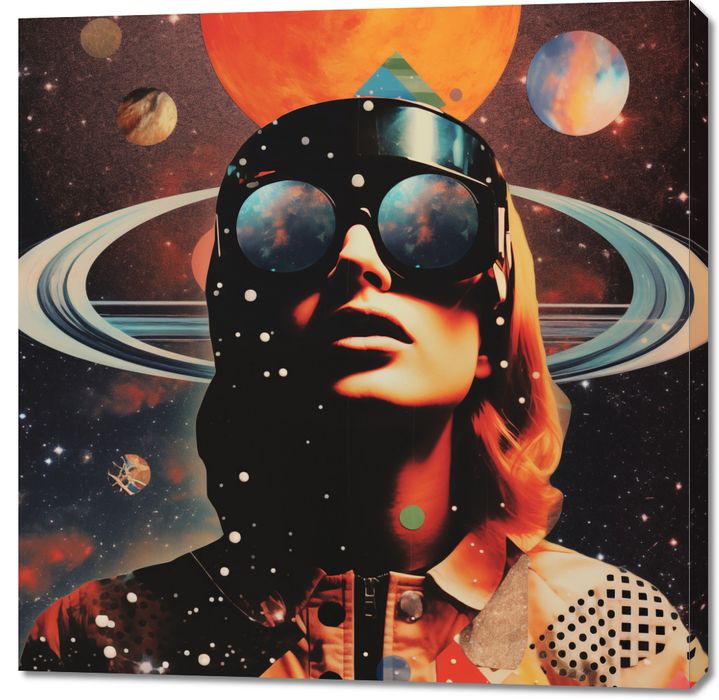 Obraz 100x100cm Kosmiczne Wizje