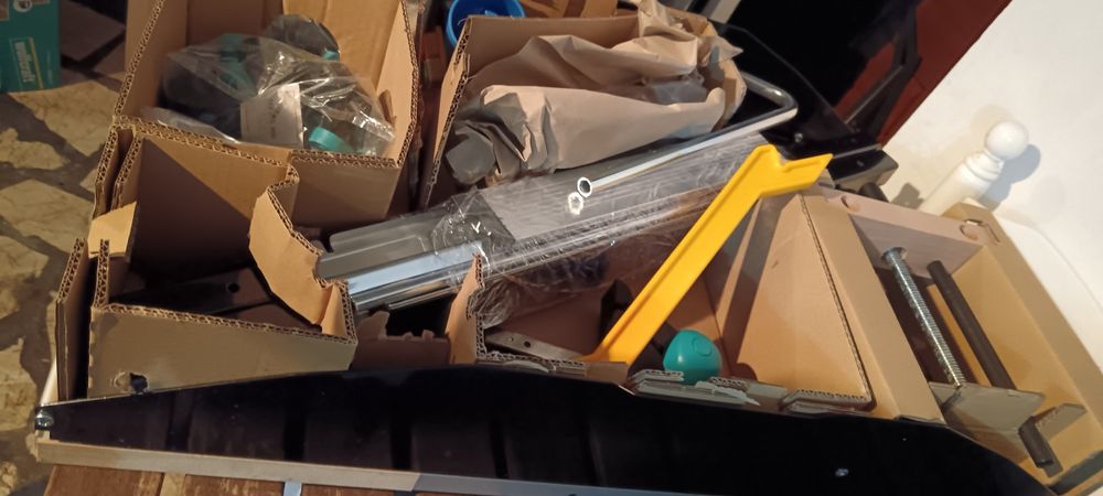 Mesa de corte de madeira