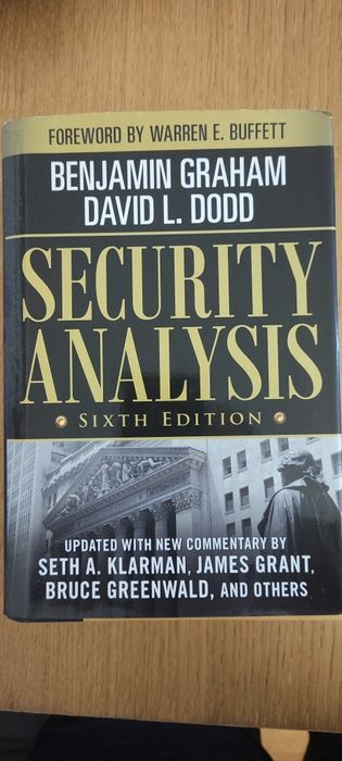 Livro security analysis 6th edition como novo
