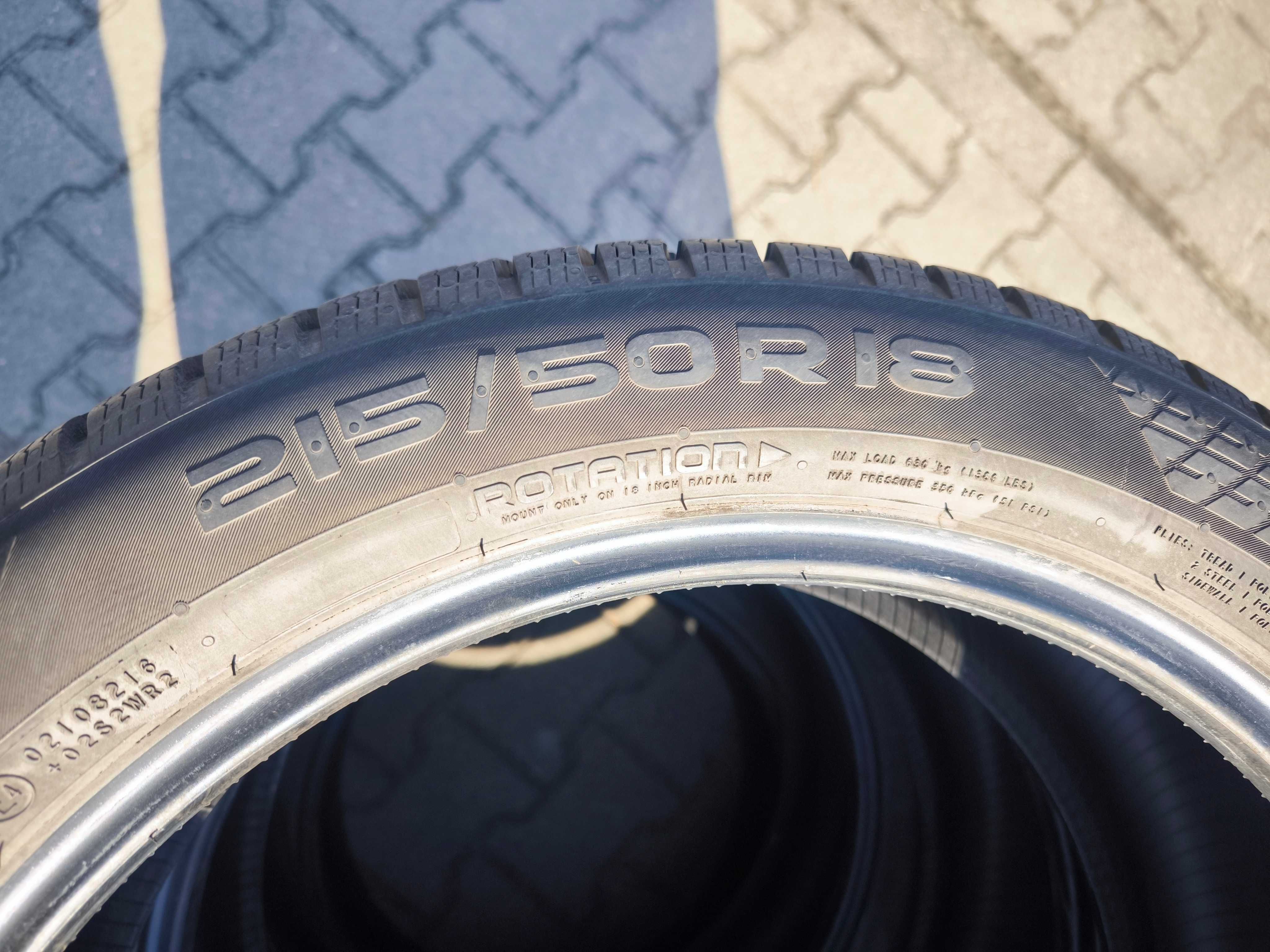 Opony zimowe  18" - Nokian 215/50R18