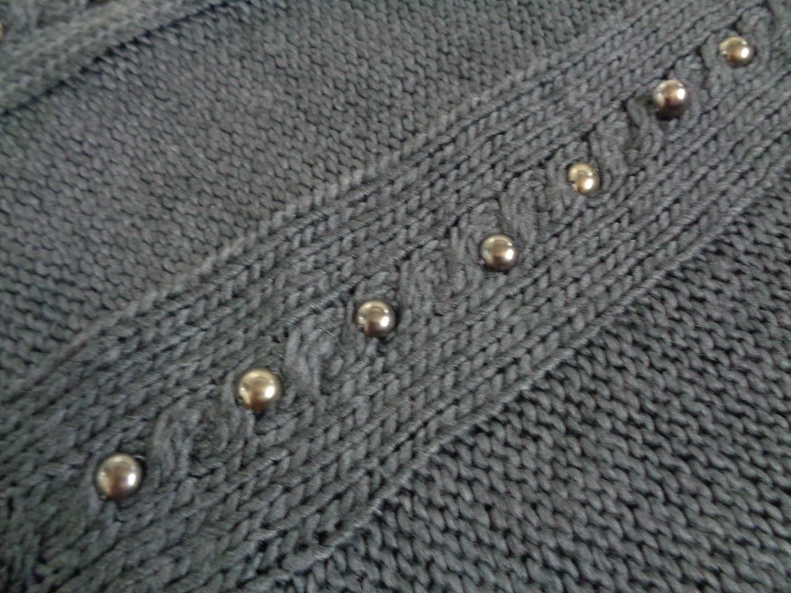 Sweter/bezrękawnik szary rozm 164/S