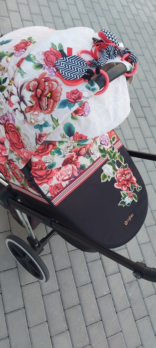 Cybex priam bloosom spring gondola spacerówka
